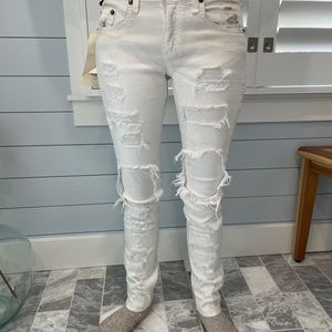 Rag And Bones ripped jeans